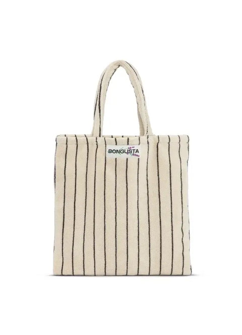 Bongusta Naram Totebag, Creme & ink