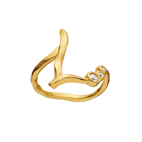 Maanesten Alphabet Ring "L"