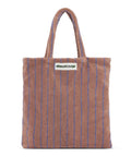 Bongusta Naram Totebag, Camel & ultramarine blue