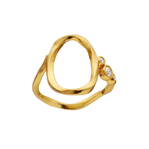 Maanesten Alphabet Ring "O"