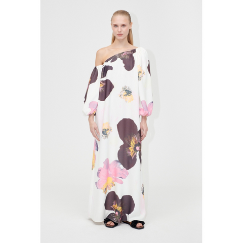 Stine Goya Structured Off-Shoulder Dress - Wild Flowers