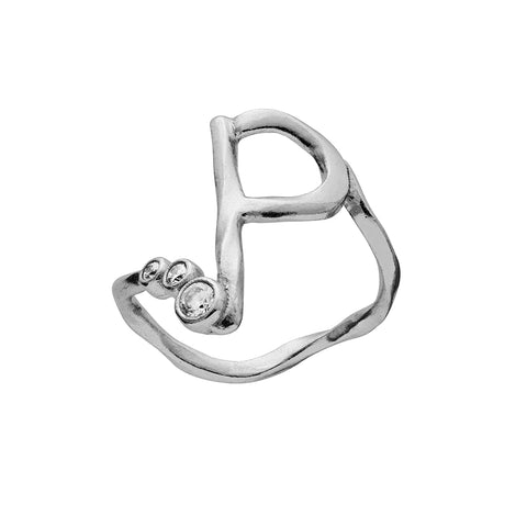 Maanesten Alphabet Ring "P"