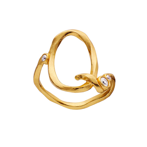 Maanesten Alphabet Ring "Q"