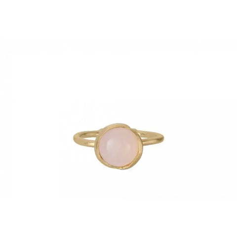 Aura Rose ring i forgyldt