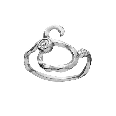 Maanesten Alphabet Ring "S"