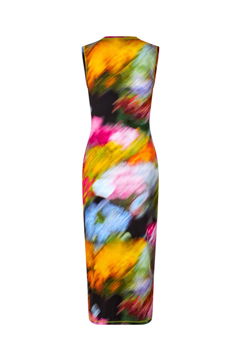 Stine Goya Tank Crewneck Dress, Liquid Floral