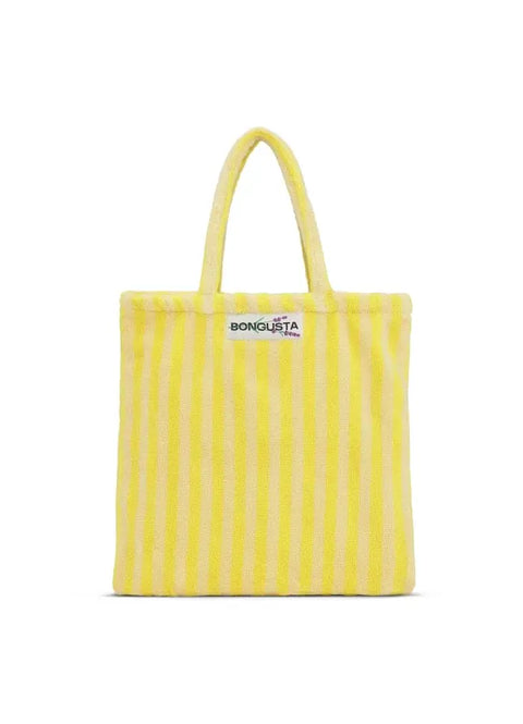 Bongusta Naram Totebag, Pristine & neon yellow