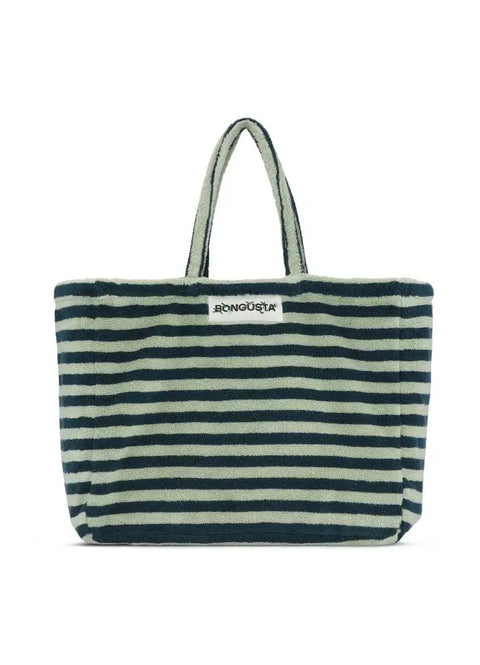 Bongusta Naram Weekend bag, Sea foam & deep teal