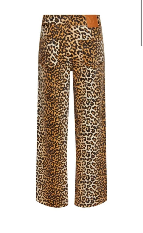 YASLEONORA JEANS - Leopard