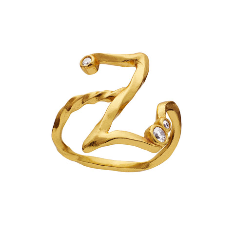 Maanesten Alphabet Ring "Z"