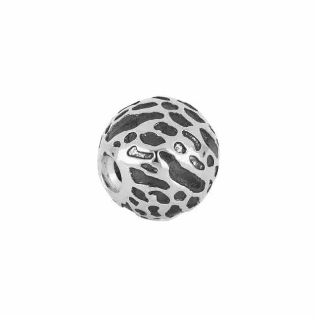 SIERSBØL | 612 044 | SHAPE leopard kuglelås - sølv